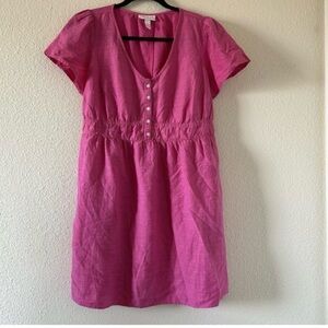 Isabel Maternity by Ingrid & Isabel Pink Midi Dress Xs